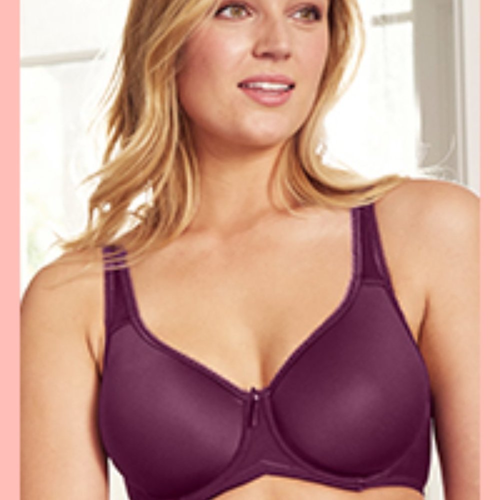 Wacoal Basic Beauty Basic Spacer Underwire Full Coverage T-Shirt Comfy Bra 34D